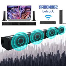 Bluetooth Soundbar TV Home Speaker System Wireless Subwoofer
