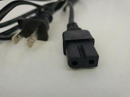 NEW 6 Foot UL AC Power cord cable for VIZIO Sound Bar & Subw