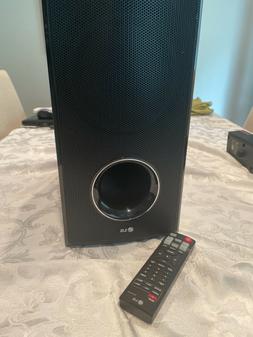 LG SOUND BAR MODEL NB3520A AND WIRELESS ACTIVE SUBWOOFER MOD